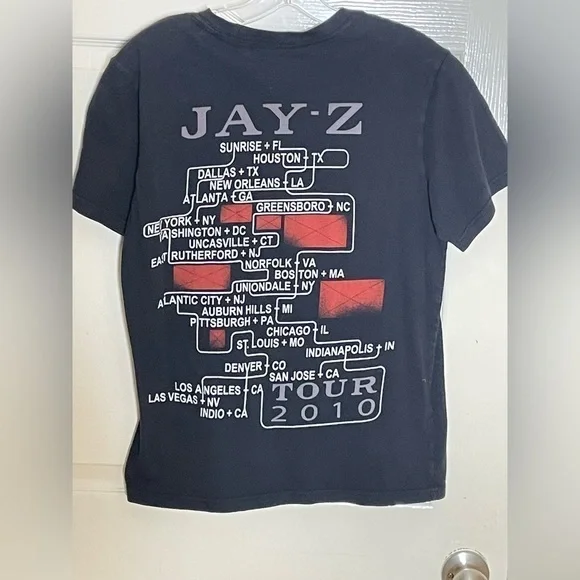 Official Jay Z 2009 Tultex Tour T Shirt Sz Small​​​​​​​​​​​​ - Picture 9 of 11